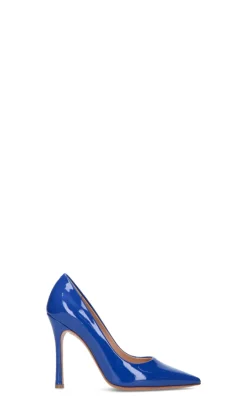 ENZO DI MARTINO Décolleté donna blu in pelle