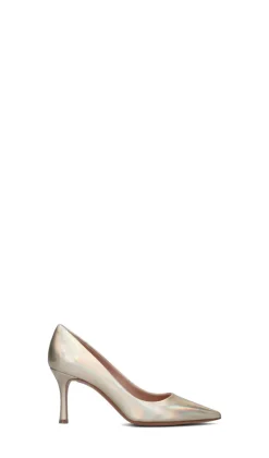 ENZO DI MARTINO Decollete donna gialla in pelle