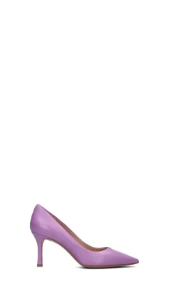 ENZO DI MARTINO Decollete donna lilla in pelle