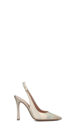 ENZO DI MARTINO Slingback donna oro in pelle