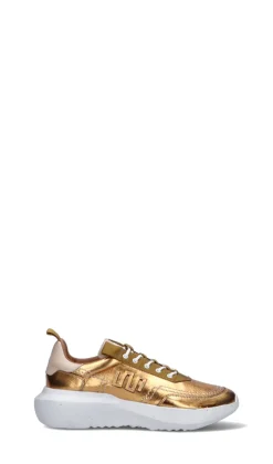ESSEUTESSE Sneaker donna oro in pelle