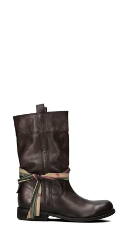 FELMINI Stivale donna marrone in pelle