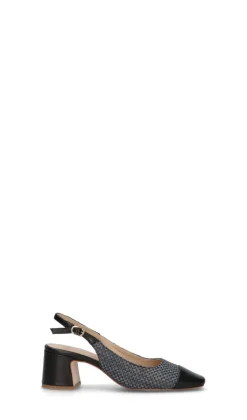 FRAU Decollete donna nera in pelle