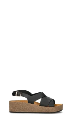 FRAU Sandalo donna blu in pelle