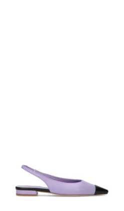 FRAU Slingback donna viola in pelle