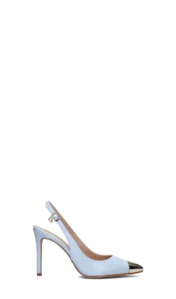 GAUDI' Decollete donna azzurra in pelle