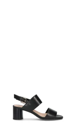 GEOX Sandalo donna nero in pelle