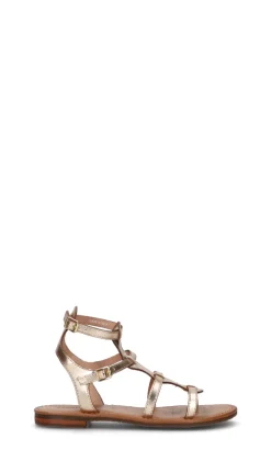 GEOX Sandalo donna oro in pelle