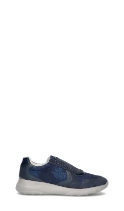 GEOX Sneaker donna blu in pelle