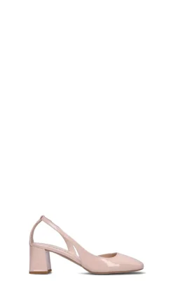 GIANMARCO F Decollete donna rosa in pelle