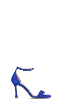 GIANMARCO F Sandalo donna blu in suede