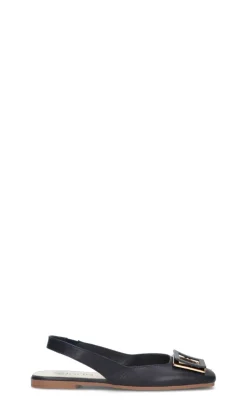 GLORIA SHOES Decollete donna blu in pelle