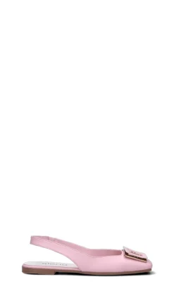 GLORIA SHOES Decollete donna rosa in pelle