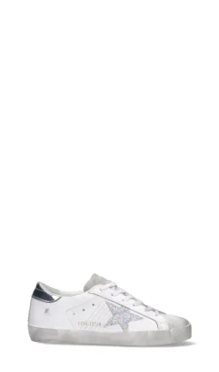 GOLDEN GOOSE SUPER-STAR CLASSIC WITH LIST Sneaker donna bianca in pelle