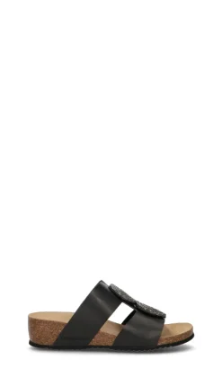 GRUNLAND Ciabatta donna nera