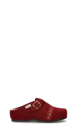 GRUNLAND Ciabatta donna rossa