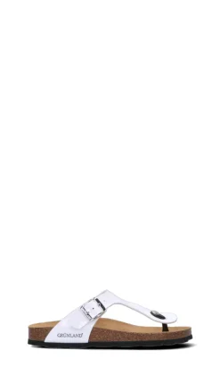 GRUNLAND Infradito donna bianca