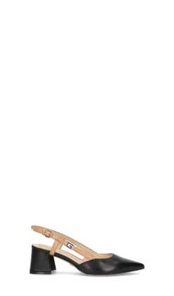 GUESS Decollete donna nera in pelle