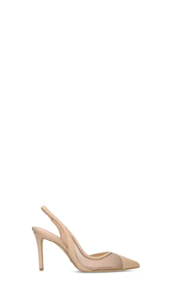 GUESS Slingback donna beige in pelle