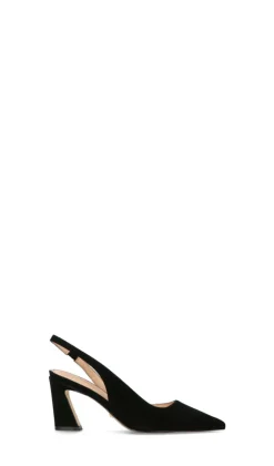 GUESS Slingback donna nera in suede