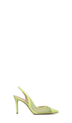 GUESS Slingback donna verde in pelle