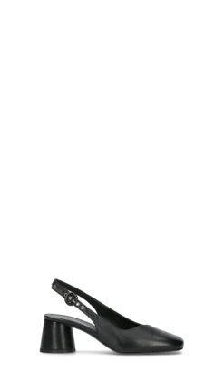 HALMANERA Slingback donna nera in pelle