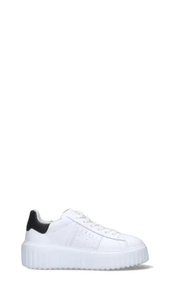 HOGAN - H-STRIPES Sneaker donna bianca/nera in pelle
