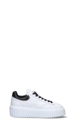 HOGAN - H-STRIPES Sneaker donna bianca/nera in pelle