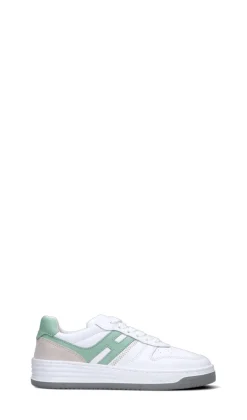 HOGAN Sneaker donna bianca/acquamarina in pelle