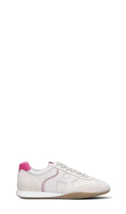 HOGAN Sneaker donna bianca/rosa in pelle