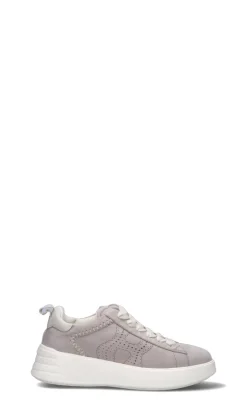 HOGAN Sneaker donna grigia/bianca in pelle