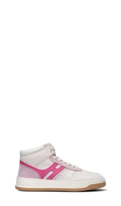 HOGAN Sneaker donna panna/rosa in pelle