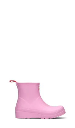 HUNTER Stivale gomma donna rosa