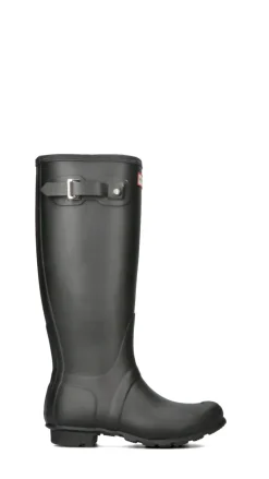 HUNTER Stivale gomma donna nero