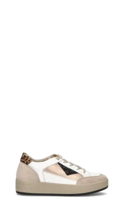 IGI&CO Sneaker donna bianca/beige in pelle