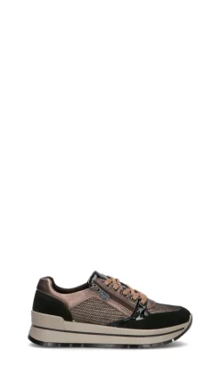 IGI&CO Sneaker donna nera/bronzo in pelle