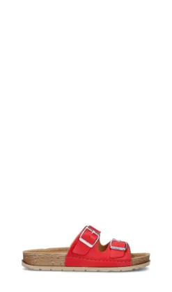 INBLU Ciabatta donna rossa