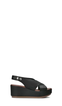 INUOVO Sandalo donna nero in pelle