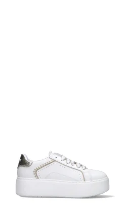 JANET&JANET Sneaker donna bianca in pelle