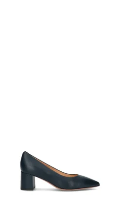 JUBILE' Décolleté donna blu in pelle