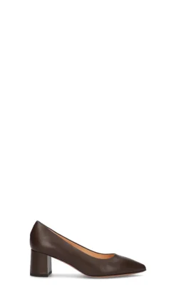 JUBILE' Décolleté donna cioccolato in pelle