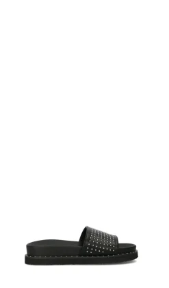 KLAS Ciabatta donna nera con borchie