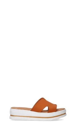 LA FENICE Ciabatta donna marrone/bianca