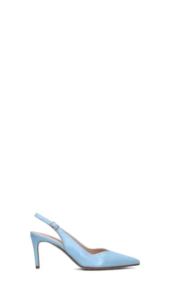 LARA MAY Slingback donna azzurra in pelle