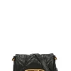 LIU JO - Tracolla 'LaPuffy' matelassé nero