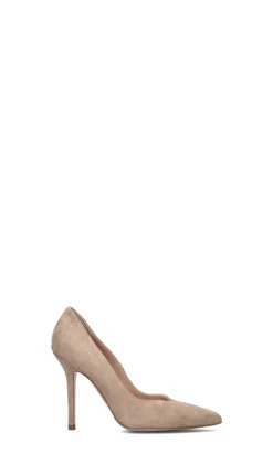 LIU JO Decollete donna beige in suede