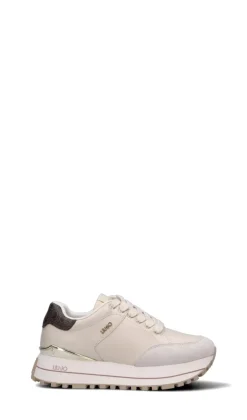 LIU JO Sneaker donna burro in pelle