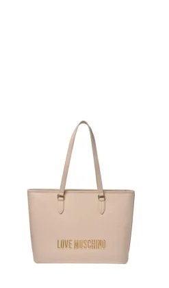 LOVE MOSCHINO - Borsa donna avorio
