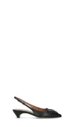 MARTINA T Slingback donna nera in pelle