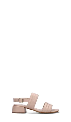 MELLUSO Sandalo donna nude in pelle